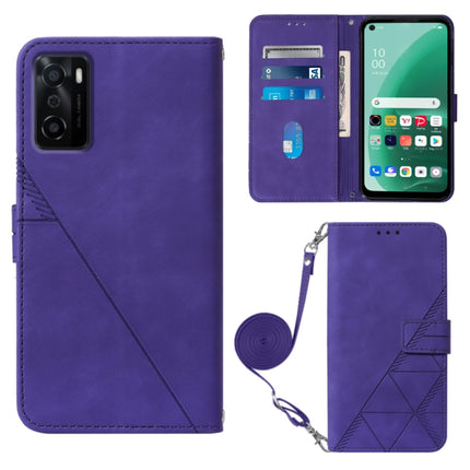 Crossbody 3D Embossed Flip Leather Phone Case, For OPPO A17 4G, For OPPO A55S 5G CPH2309 JP Edition, For OPPO Reno7 A JP Edition, For Sony Xperia 5 IV