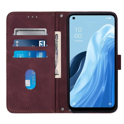 Crossbody 3D Embossed Flip Leather Phone Case, For OPPO Reno7 A JP Edition, For Sony Xperia 5 IV, For TCL 30 5G / 30+ 5G, For TCL 30T T603DL
