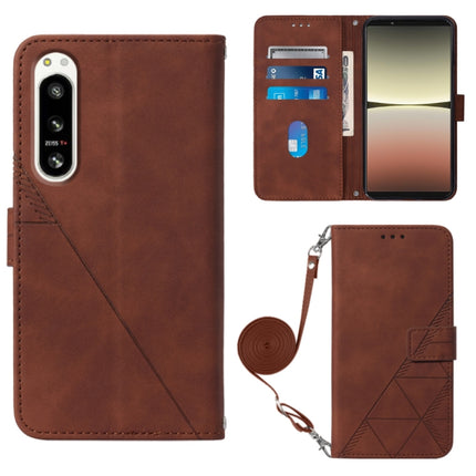 Crossbody 3D Embossed Flip Leather Phone Case, For OPPO Reno7 A JP Edition, For Sony Xperia 5 IV, For TCL 30 5G / 30+ 5G, For TCL 30T T603DL