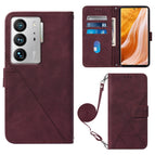 For ZTE Axon 40 Ultra / Wine Red