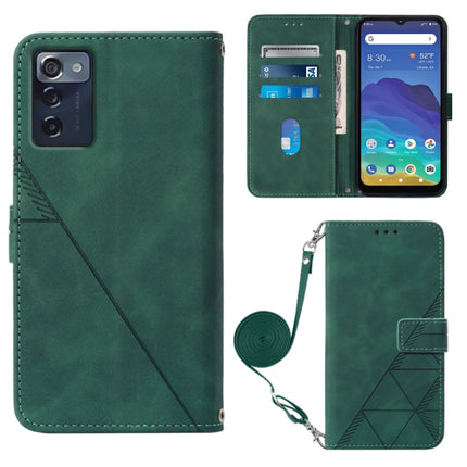 Crossbody 3D Embossed Flip Leather Phone Case, For ZTE Axon 40 Pro, For ZTE Axon 40 Ultra, For ZTE Consumer Cellular ZMAX 5G, For ZTE Nubia Z40S Pro