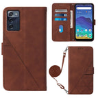 For ZTE Consumer Cellular ZMAX 5G / Brown