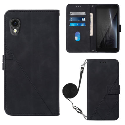 Crossbody 3D Embossed Flip Leather Phone Case, For ZTE ZMAX 11 Z6251, For Cubot Pocket, For Oukitel C31, For Tone E22
