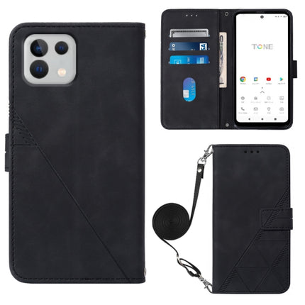 Crossbody 3D Embossed Flip Leather Phone Case, For ZTE ZMAX 11 Z6251, For Cubot Pocket, For Oukitel C31, For Tone E22