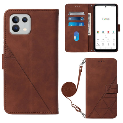 Crossbody 3D Embossed Flip Leather Phone Case, For ZTE ZMAX 11 Z6251, For Cubot Pocket, For Oukitel C31, For Tone E22