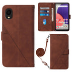 For Samsung Galaxy A22 5G JP Edition / Brown