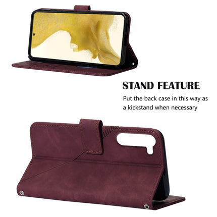 Crossbody 3D Embossed Flip Leather Phone Case, For Samsung Galaxy S23 5G, For Samsung Galaxy S23+ 5G, For Samsung Galaxy S23 Ultra 5G, For Xiaomi Redmi A1