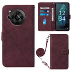For Sharp Aquos R7 / P7 / Wine Red