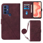 For Sharp Aquos V6 Plus / V6 / Wine Red
