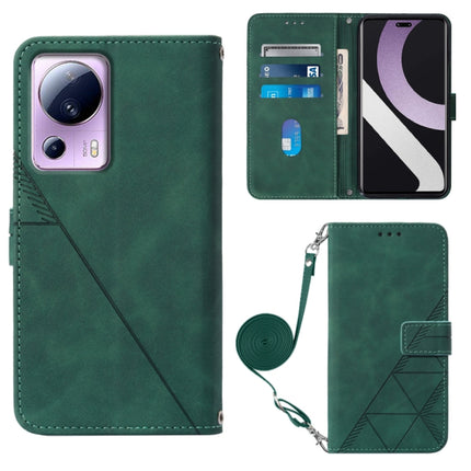 Crossbody 3D Embossed Flip Leather Phone Case, For Sharp Aquos Sense7 Plus, For Sharp Aquos Sense7 SH-V48, For Xiaomi Civi 2, For Xiaomi Redmi A1