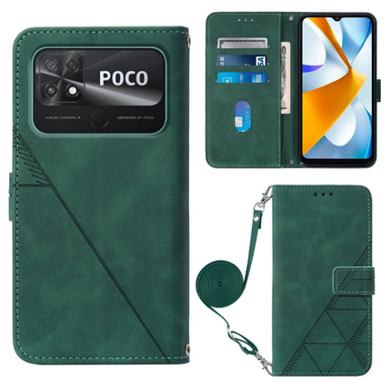 Crossbody 3D Embossed Flip Leather Phone Case, For Xiaomi Poco C40 Global, For Xiaomi 12 Ultra / 12S Ultra, For Xiaomi 12T / 12T Pro / Redmi K50 Ultra, For UMIDIGI A13 / A13 Pro / A13S