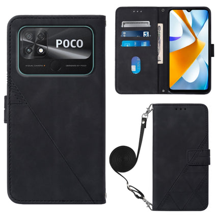 Crossbody 3D Embossed Flip Leather Phone Case, For Xiaomi Poco C40 Global, For Xiaomi 12 Ultra / 12S Ultra, For Xiaomi 12T / 12T Pro / Redmi K50 Ultra, For UMIDIGI A13 / A13 Pro / A13S