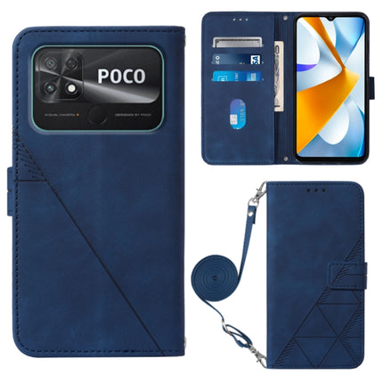 Crossbody 3D Embossed Flip Leather Phone Case, For Xiaomi Poco C40 Global, For Xiaomi 12 Ultra / 12S Ultra, For Xiaomi 12T / 12T Pro / Redmi K50 Ultra, For UMIDIGI A13 / A13 Pro / A13S