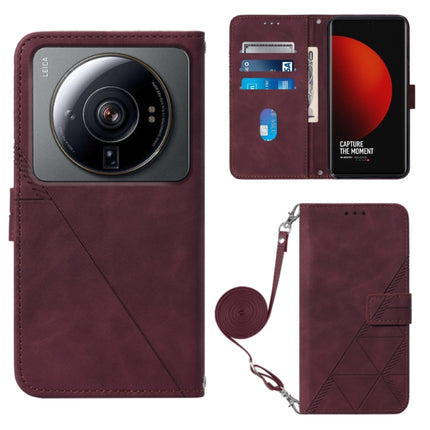 Crossbody 3D Embossed Flip Leather Phone Case, For Xiaomi Poco C40 Global, For Xiaomi 12 Ultra / 12S Ultra, For Xiaomi 12T / 12T Pro / Redmi K50 Ultra, For UMIDIGI A13 / A13 Pro / A13S