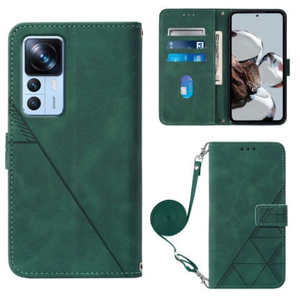 Crossbody 3D Embossed Flip Leather Phone Case, For Xiaomi Poco C40 Global, For Xiaomi 12 Ultra / 12S Ultra, For Xiaomi 12T / 12T Pro / Redmi K50 Ultra, For UMIDIGI A13 / A13 Pro / A13S