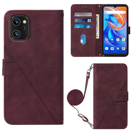 Crossbody 3D Embossed Flip Leather Phone Case, For Xiaomi Poco C40 Global, For Xiaomi 12 Ultra / 12S Ultra, For Xiaomi 12T / 12T Pro / Redmi K50 Ultra, For UMIDIGI A13 / A13 Pro / A13S