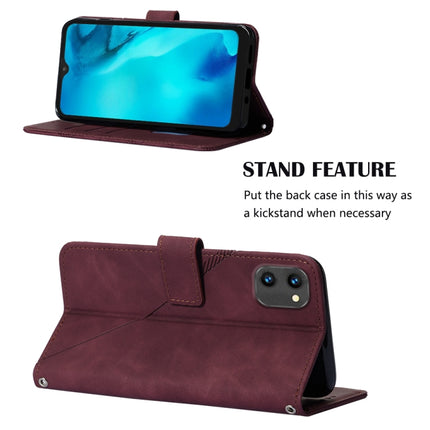 Crossbody 3D Embossed Flip Leather Phone Case, For UMIDIGI C1, For UMIDIGI F3 4G / F3 5G / F3 SE / F3S, For UMIDIGI G1, For UMIDIGI Power 7 Max