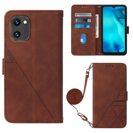 Crossbody 3D Embossed Flip Leather Phone Case, For UMIDIGI C1, For UMIDIGI F3 4G / F3 5G / F3 SE / F3S, For UMIDIGI G1, For UMIDIGI Power 7 Max