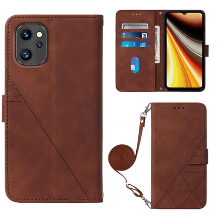 Crossbody 3D Embossed Flip Leather Phone Case, For UMIDIGI C1, For UMIDIGI F3 4G / F3 5G / F3 SE / F3S, For UMIDIGI G1, For UMIDIGI Power 7 Max