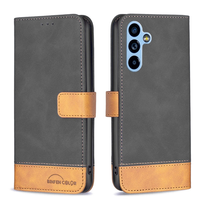 BF11 Color Matching Skin Feel Leather Phone Case, For Samsung Galaxy A54 5G