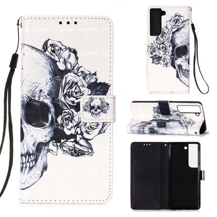 3D Painting Horizontal Flip Leather Phone Case, For Samsung Galaxy A14 5G, For Samsung Galaxy S23 5G, For Samsung Galaxy S23+ 5G