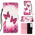 For Samsung Galaxy S23+ 5G / Rose Butterfly