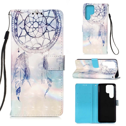 3D Painting Horizontal Flip Leather Phone Case, For Samsung Galaxy S23 Ultra 5G