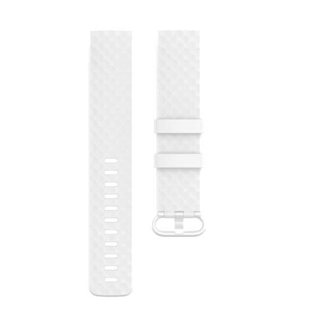 Color Buckle TPU Wrist Strap Watch Band for Fitbit Charge 4 / Charge 3 / Charge 3 SE, Size: S
