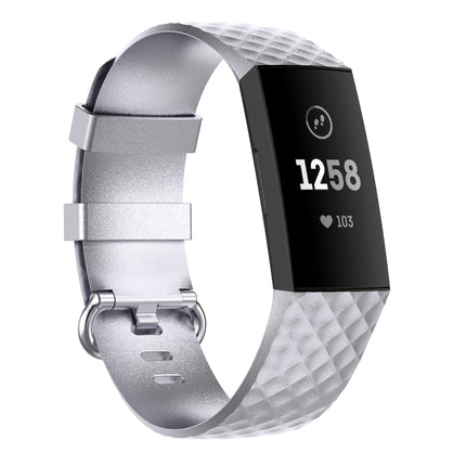 Color Buckle TPU Wrist Strap Watch Band for Fitbit Charge 4 / Charge 3 / Charge 3 SE, Size: L