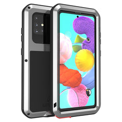 LOVE MEI Metal Shockproof Waterproof Dustproof Protective Case, For Huawei P40, For Huawei P40 Pro, For Samsung Galaxy A40s, For Samsung Galaxy A51