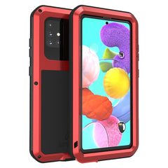 LOVE MEI Metal Shockproof Waterproof Dustproof Protective Case, For Huawei P40, For Huawei P40 Pro, For Samsung Galaxy A40s, For Samsung Galaxy A51