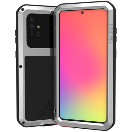 LOVE MEI Metal Shockproof Waterproof Dustproof Protective Case, For Samsung Galaxy A71, For Samsung Galaxy A50, For Samsung Galaxy S20, For Samsung Galaxy A70s, For Samsung Galaxy S20 Ultra