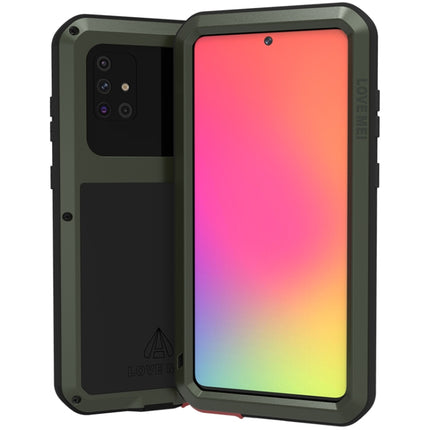 LOVE MEI Metal Shockproof Waterproof Dustproof Protective Case, For Samsung Galaxy A71, For Samsung Galaxy A50, For Samsung Galaxy S20, For Samsung Galaxy A70s, For Samsung Galaxy S20 Ultra