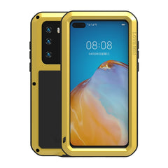 LOVE MEI Metal Shockproof Waterproof Dustproof Protective Case, For Huawei P40, For Huawei P40 Pro, For Samsung Galaxy A40s, For Samsung Galaxy A51