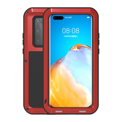LOVE MEI Metal Shockproof Waterproof Dustproof Protective Case, For Huawei P40, For Huawei P40 Pro, For Samsung Galaxy A40s, For Samsung Galaxy A51