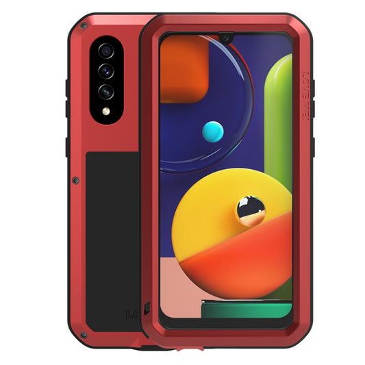 LOVE MEI Metal Shockproof Waterproof Dustproof Protective Case, For Samsung Galaxy A50s