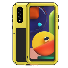 LOVE MEI Metal Shockproof Waterproof Dustproof Protective Case, For Samsung Galaxy A50s