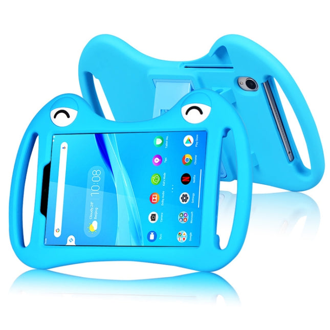 Cartoon Silicone Shockproof Protective Tablet Case with Stand & Handheld, For TCL Tab 8 4G