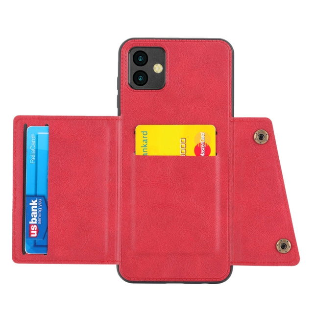 Double Buckle Card Slots Magnetic Phone Case, For Samsung Galaxy A04, For Xiaomi 12T Pro
