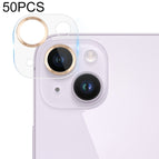 For iPhone 14 / 14 Plus (50 PCS) / Gold