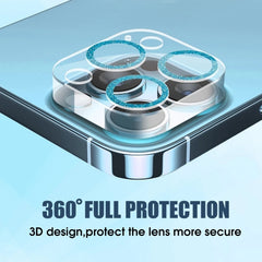 50pcs Tempered Glass CD Texture Back Camera Film