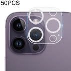 For iPhone 14 Pro Max / 14 Pro (50 PCS) / Silver