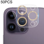 For iPhone 14 Pro Max / 14 Pro (50 PCS) / Gold