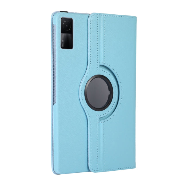 360 Degree Rotation Litchi Texture Leather Tablet Case, For Xiaomi Redmi Pad 10.61