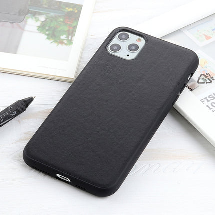 Genuine Leather Lambskin Texture Protective Case, For iPhone 11, For iPhone 11 Pro, For iPhone 11 Pro Max