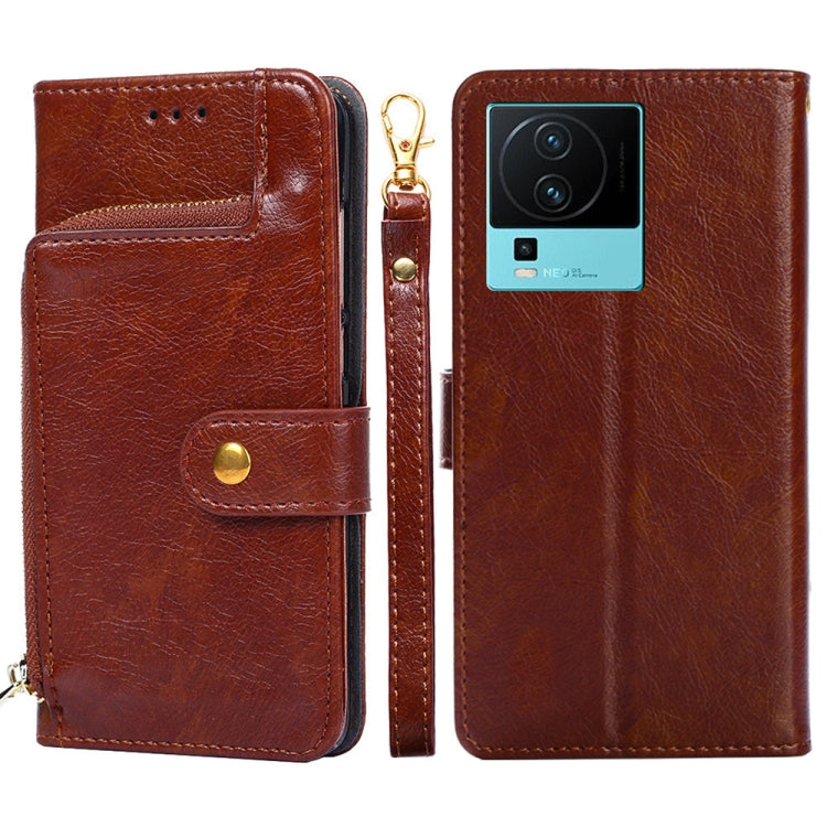 Zipper Bag Leather Phone Case, For vivo iQOO Neo7, For Realme 9i 5G Global/10 5G, For vivo T2x 5G/Y73t/iQOO Z6x, For Huawei nova Y61, For Honor Play 40 Plus, For Nokia X30 5G