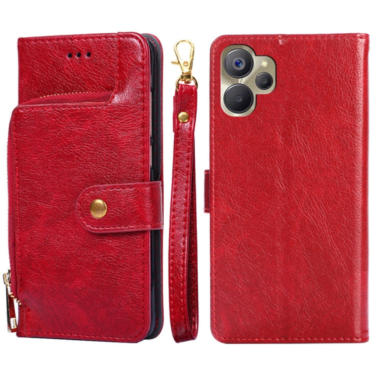 Zipper Bag Leather Phone Case, For vivo iQOO Neo7, For Realme 9i 5G Global/10 5G, For vivo T2x 5G/Y73t/iQOO Z6x, For Huawei nova Y61, For Honor Play 40 Plus, For Nokia X30 5G