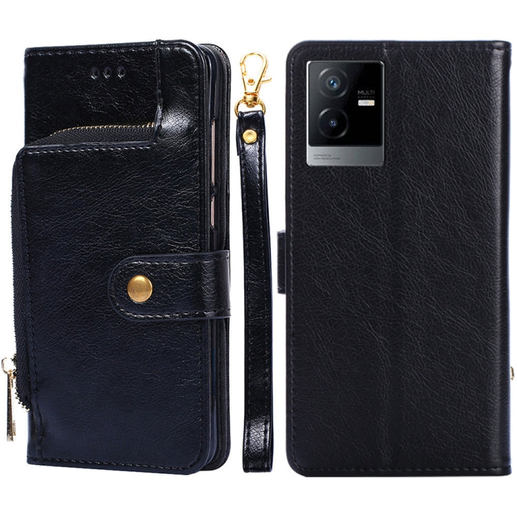 Zipper Bag Leather Phone Case, For vivo iQOO Neo7, For Realme 9i 5G Global/10 5G, For vivo T2x 5G/Y73t/iQOO Z6x, For Huawei nova Y61, For Honor Play 40 Plus, For Nokia X30 5G