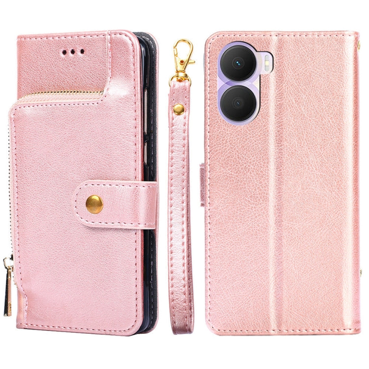 Zipper Bag Leather Phone Case, For vivo iQOO Neo7, For Realme 9i 5G Global/10 5G, For vivo T2x 5G/Y73t/iQOO Z6x, For Huawei nova Y61, For Honor Play 40 Plus, For Nokia X30 5G