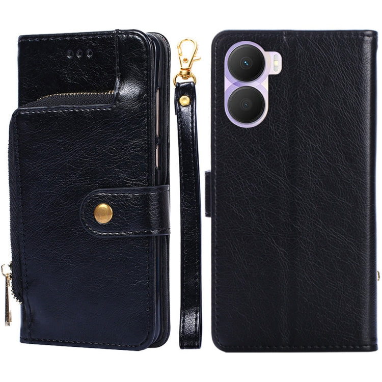 Zipper Bag Leather Phone Case, For vivo iQOO Neo7, For Realme 9i 5G Global/10 5G, For vivo T2x 5G/Y73t/iQOO Z6x, For Huawei nova Y61, For Honor Play 40 Plus, For Nokia X30 5G
